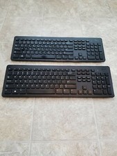 LOT OF 2 DELL KM632 WIRELESS KEYBOARD