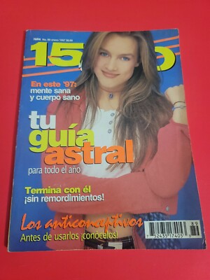 Fey Carlos Ponce Paulina Rubio Sasha Sokol Cristian Bach Humberto Zurita 15 A 20