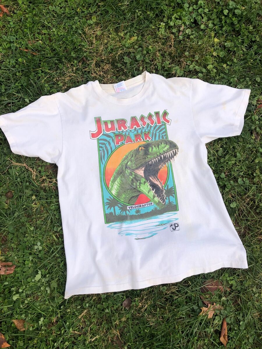 Vintage 1993 Jurassic Park Velociraptor T shirt size large Vintage 1993 Jurassic Park Velociraptor T shirt size large