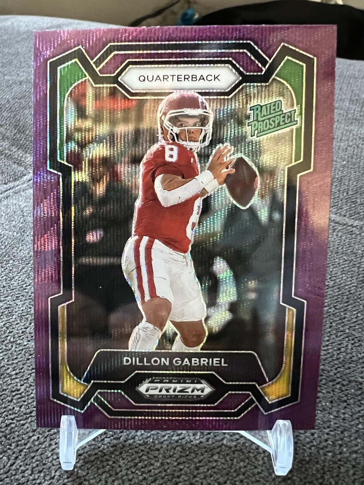 2024 Panini Prizm Draft Picks Purple Wave - Dillon Gabriel