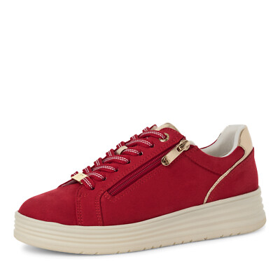 Marco Tozzi Damen Sneaker Sneakers Slipper Halbschuhe Schuhe rot 23752