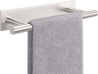 Self Adhesive Hand Towel Holder/Towel Ring, Stainless Steel Hand Towel Bar Rustp