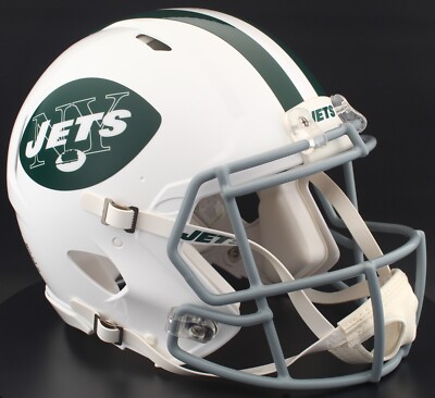 NEW YORK JETS NFL Riddell Speed Full Size AUTHENTIC Football Helmet