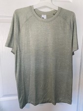 ALL IN MOTION Men's Workout Top Moisture Wicking Size S NEW Heather Green