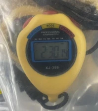 Stopwatch Digital LCD Waterproof Sports Counter Chronograph Timer Watch US