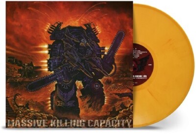 Dismember MASSIVE KILLING CAPACITY New Limited Yellow/Orange Colored Vinyl LP
