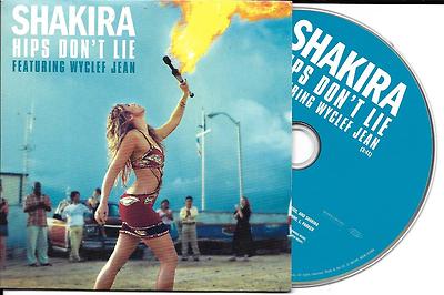 CD CARDSLEEVE COLLECTOR 1T SHAKIRA HIPS DON'T LIE feat WYCLEF JEAN 2006