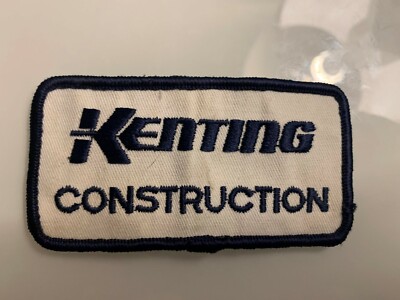 VINTAGE PATCH COLLECTION KENTING CONSTRUCTION OILFIELD ALBERTA