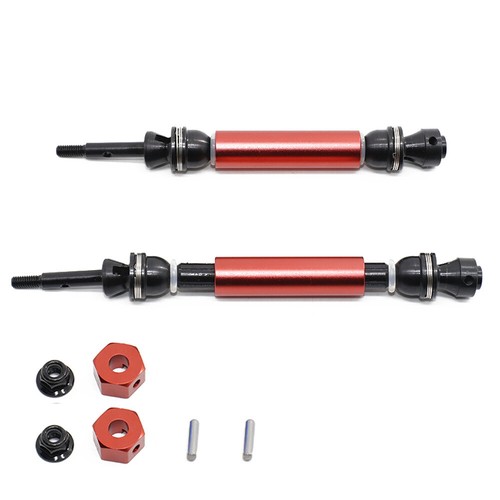 2x Alloy Rear CVD Drive Shaft ECX232000 For RC Car 1/10 ECX 2WD Series Hop-ups - Picture 18 of 19