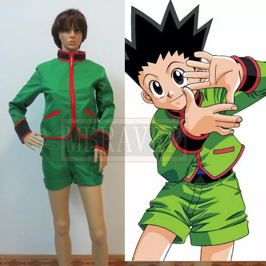 Cosplay Life Gon Freecss Costume for Men - Hunter x Hunter (HxH) Character  Merch - Cosplay Manga & Anime Halloween Costumes (S) 