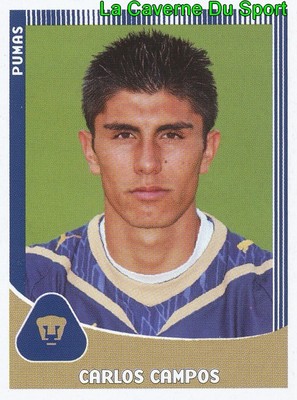 242 CARLOS CAMPS MEXICO PUMAS UNAM ERSTE DIVISION ERÖFFNUNG 2010 PANINI