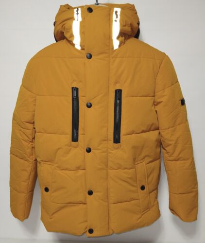 Michael Kors Men's Parka MX60561 Marigold Sz S NWT! Eco Friendly Insulated NEW! - Picture 2 of 11