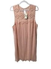 Lane Bryant NWT Pink Lace Dress Size 18/20