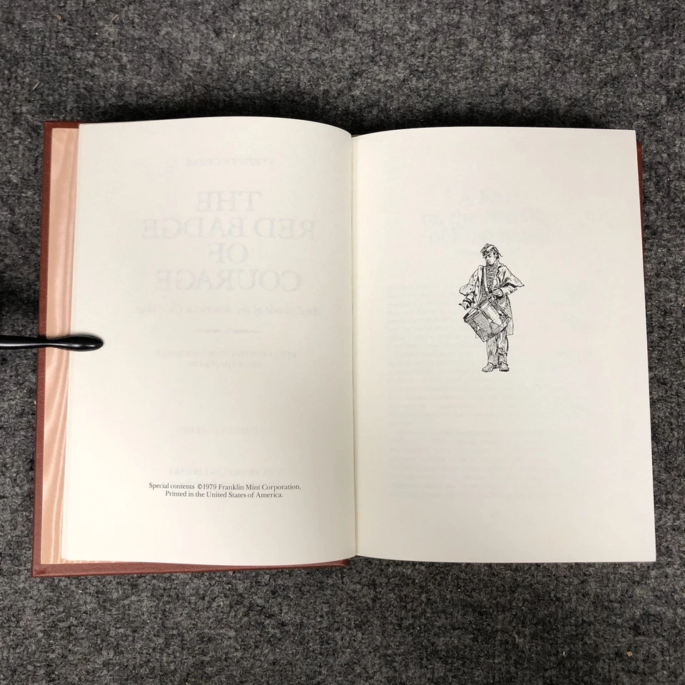 The Red Badge of Courage by Stephen Crane The Franklin Library 1979 Limited Ed. - Image 4 of 4