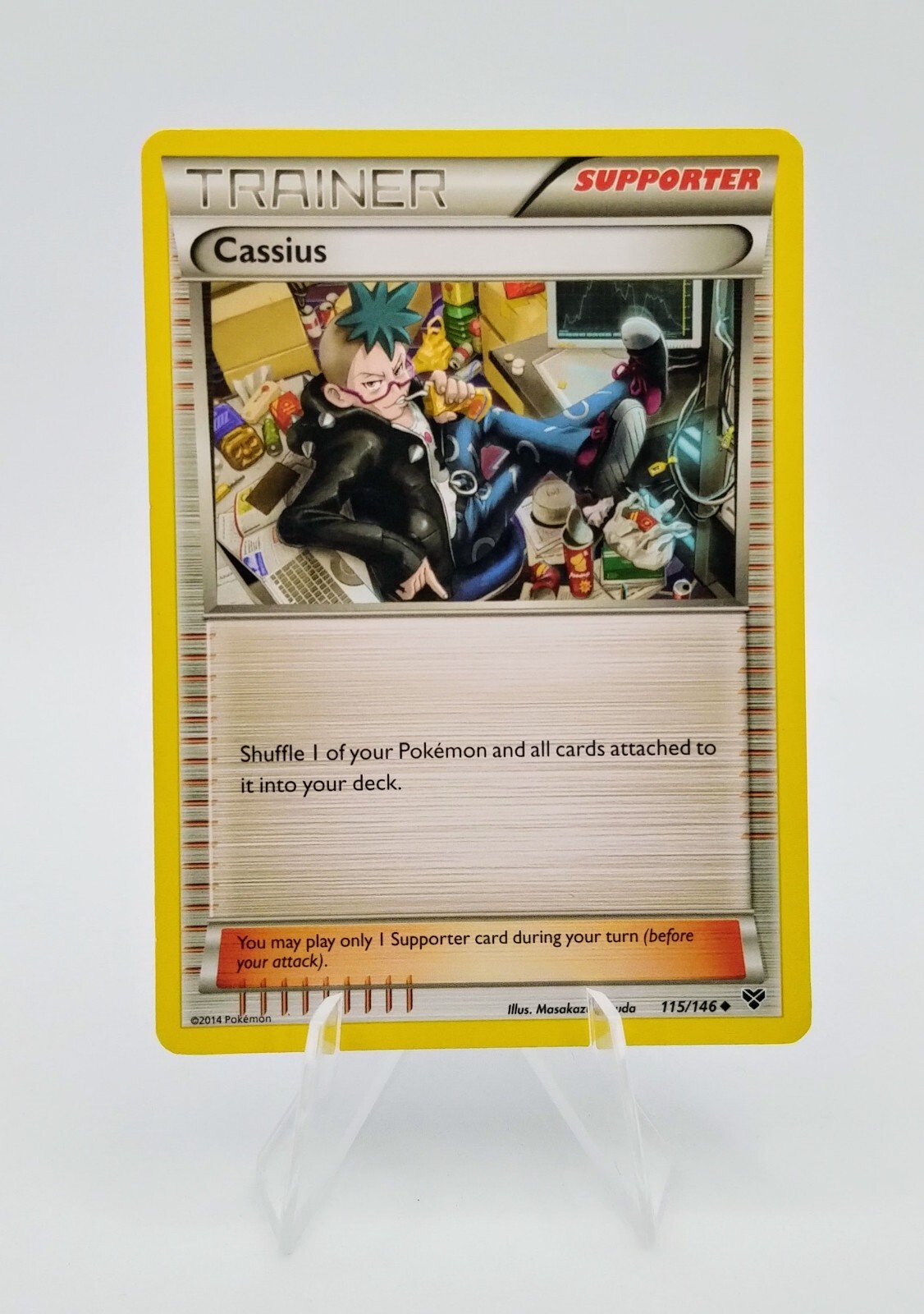 Cassius 115/146 XY Base Set 2014 Pokemon Card