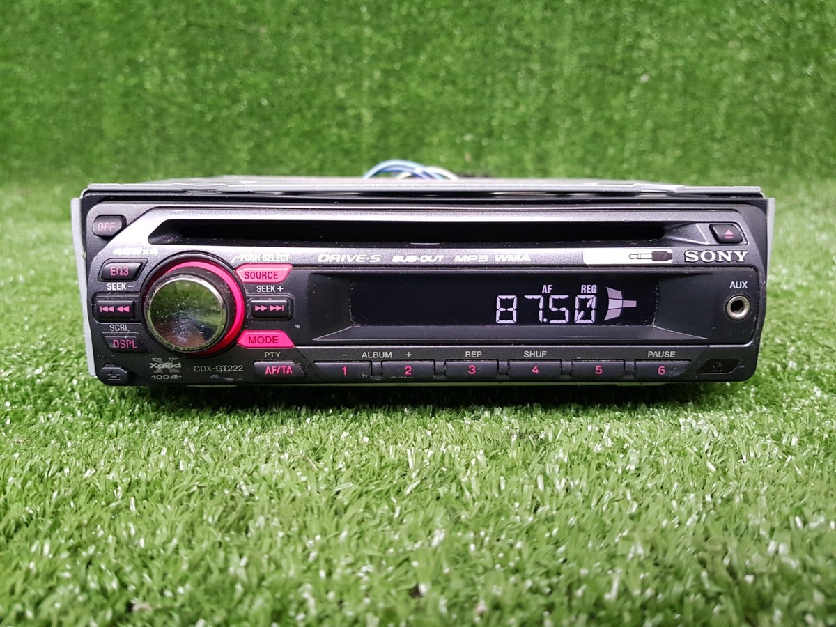 Sony CDX-GT222 Sony Cdxgt222 Original Car Radio | 1 DIN | CD