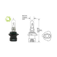 9005XSLL Long-Life Headlight Bulb - Application Specific