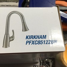 Brand New Proflo Brushed Nickel Kirkham Kitchen Faucet PFXC8512ZBN