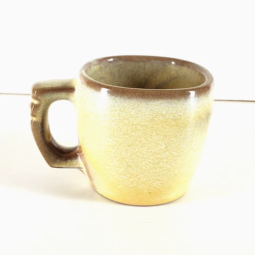 Vintage Frankoma Plainsman Desert Gold Mug 3in. 5C #1