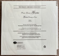 Set of 15 Power Layout Guides Creative Memories NEW