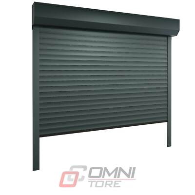 Rollabdeckung Garagentor ohne antrieb 200 x 200 cm nach Maß für Carport Garage