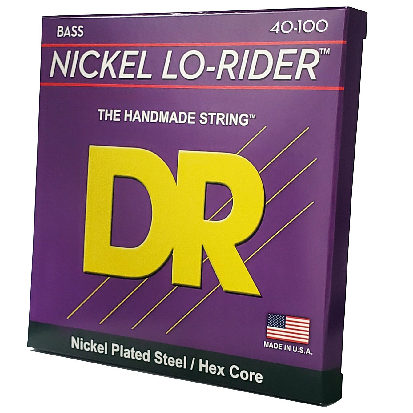 Бас-гитара Saiten E-Bass DR Strings Lo-Rider NLH40 .040-100 Бас-гитара Saiten NEU