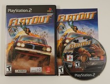 Flatout 1 (Sony PlayStation 2, 2005) PS2 Complete TESTED Black Label W/ Manual