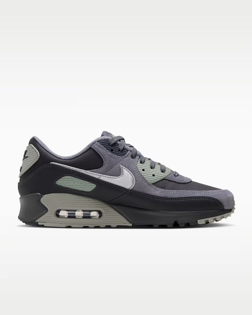 Nike Air Max 90 Men's Trainers in Iron Grey/Anthracite/Cool grey/Metallic Silver — product photo 3 of 9