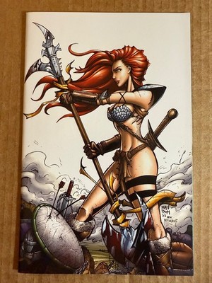 Immortal Red Sonja #10 | NM Gabriel Mangum Spawn #9 Homage Variant LTD 500