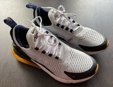 Nike Air 270 Sneaker Größe 43/44 (US10/UK9) Weiß Orange Schwarz Blau Rot …