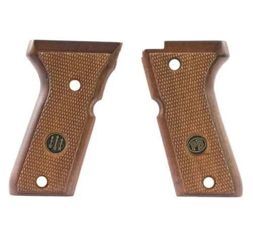 Factory Original Beretta 92SB Compact Wood Grips