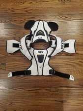 STX Cell IV Lacrosse Shoulder Pad, Adult Size Medium BARELY USED!!! (White)