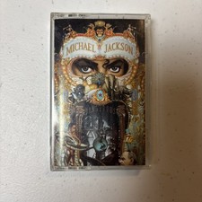 Vintage 1991 Michael Jackson Dangerous Epic Records Audio MJ Cassette Tape
