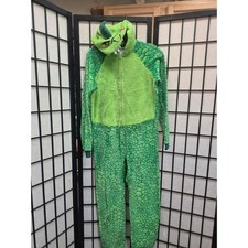 Green Dinosaur Costume pajama Kids Green Dragon size 14/16