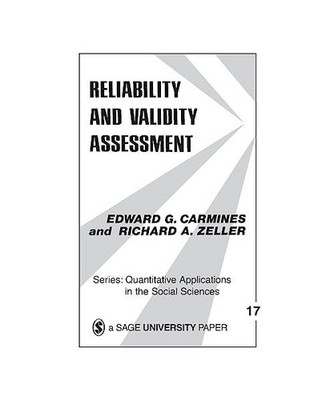 Reliability and Validity Assessment, Edward G. Carmines, Richard A. Zeller