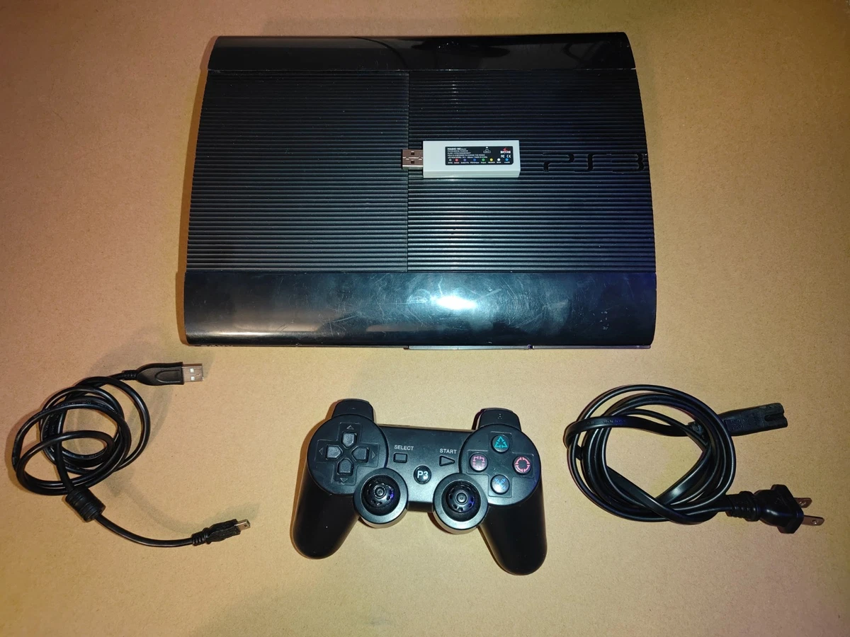Preços baixos em Playstation 3-Super Slim Preto Consoles de
