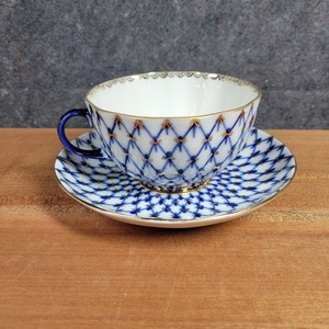 Lomonosov Porcelain Cobalt Net | eBay