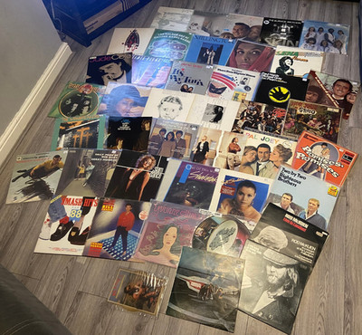 40 x Pop  Dance Vinyl LP Job Lot Bundle   Disco, Chart, 70s 90s Collection