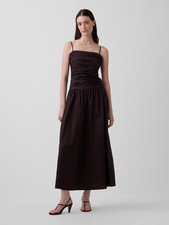 SALE! GAP Poplin Drop-Waist Maxi Dress - AUTHENTIC, FREESHIPPING