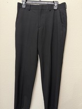 J Ferrar men's black slim fit dress pants, 30 x 30