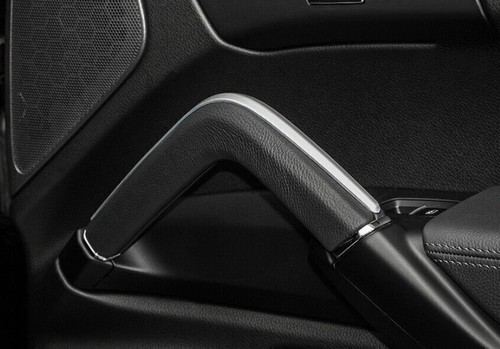 Car Central Console Armrest Trim 6* For Porsche Cayenne 11-17 Matt Silver - Picture 5 of 7