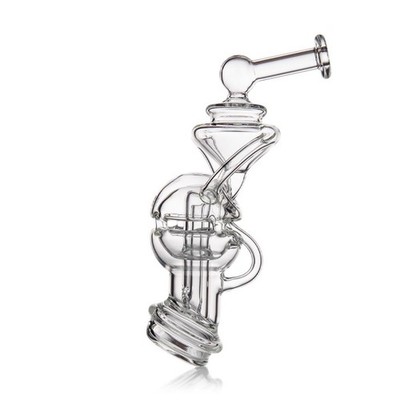 MJ Arsenal FABCYCLER Peak Top Attachment 7.8'' x 2.8'' Borosilicate Glass MJA