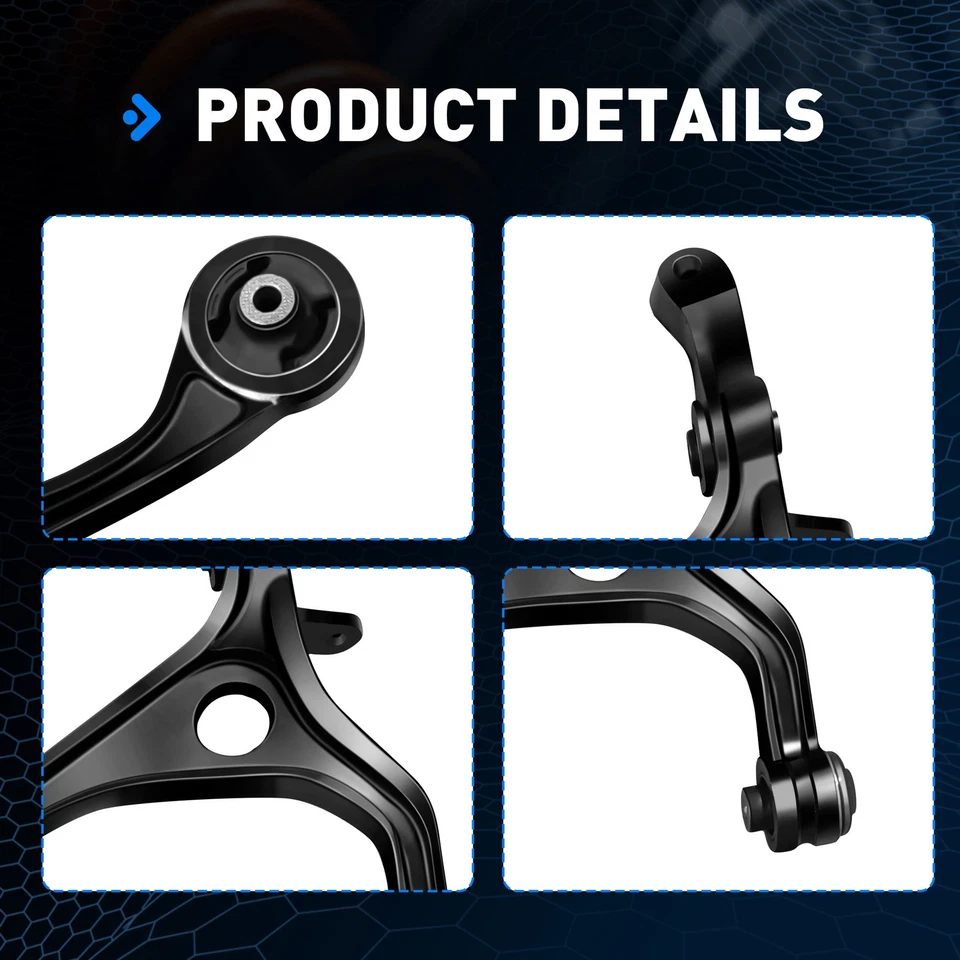 Brazos de control delanteros inferiores izquierdo + derecho originales Acura 2 piezas para TSX 2004-2008 Foto 2 de 4