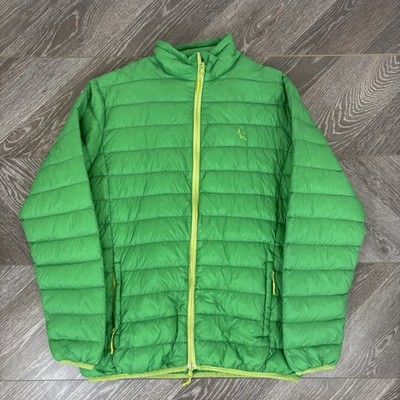 Engelsons High Mountain Medium Herren grüne leichte Daunenjacke. Guter Zustand