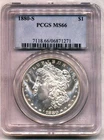 1880-S Morgan Dollar PCGS MS66