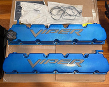 2003-2006 Dodge Viper OEM GEN3 Engine Blue Valve cover set with new Gaskets