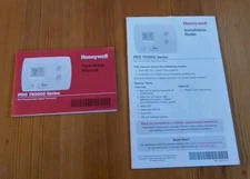 HONEYWELL PRO Series TH3000 THERMOSTAT Manual & Installation Guides ONLY As Pic
