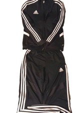 ADIDAS AEROREADY STRIPED TRAINING TRACKSUIT BLACK large Classic Style Bboy Retro