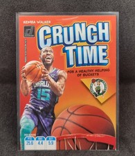 2019 DONRUSS CRUNCH TIME KEMBA WALKER #17.