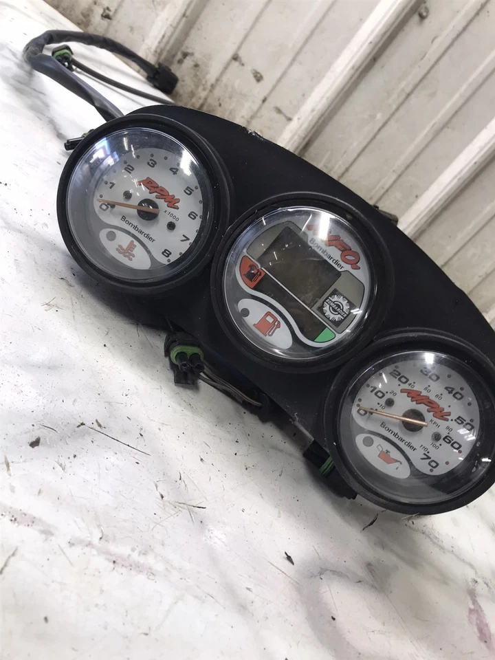 97 Sea-Doo GTX 787 800 medidores de painel display velocímetro tacômetro speedo tach - Imagem 3 de 4